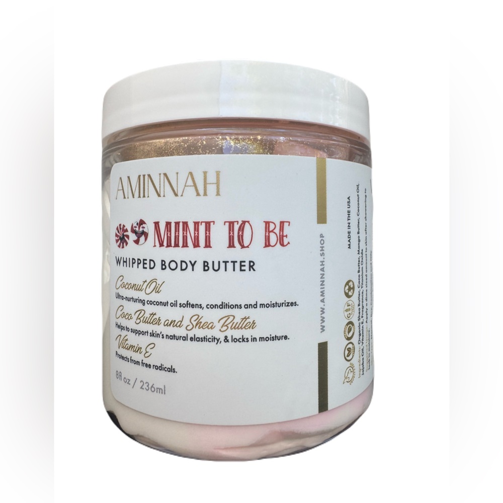 Aminnah Mint To Be Whipped Body Butter